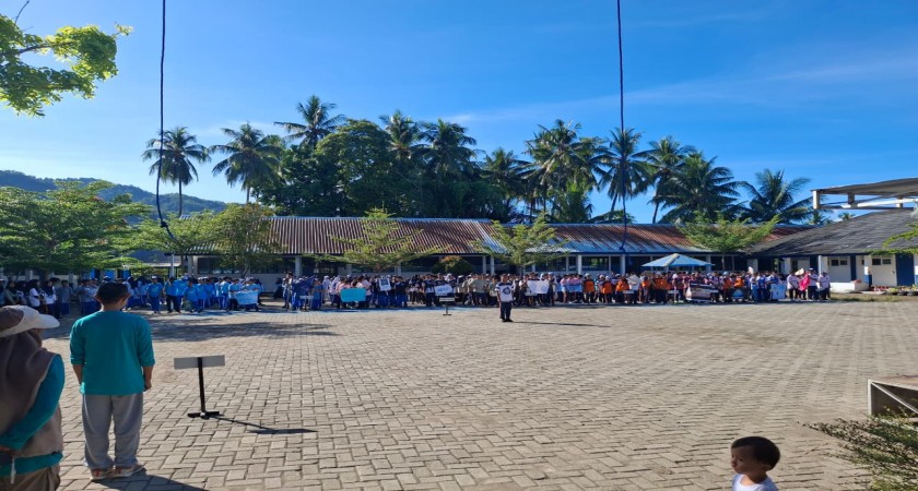 Pembukaan Pekan Olahraga dan Seni (PORSENI) SMP Negeri 1 Malunda Tahun Pelajaran 2025/2026