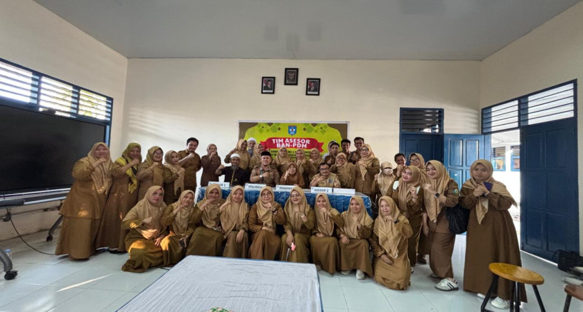 Kegiatan Visitasi Akreditasi SMP Negeri 1 Malunda Tahun 2026