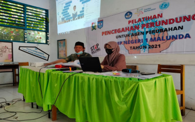 PROGRAM ROOTS(PENCEGAHAN PERUNDUNGAN ) SMP NEGERI 1 MALUNDA