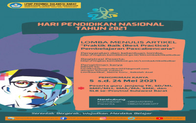 PENGUMUMAN HASIL LOMBA SEMARAK HARDIKNAS LPMP PROV. SULAWESI BARAT  2021
